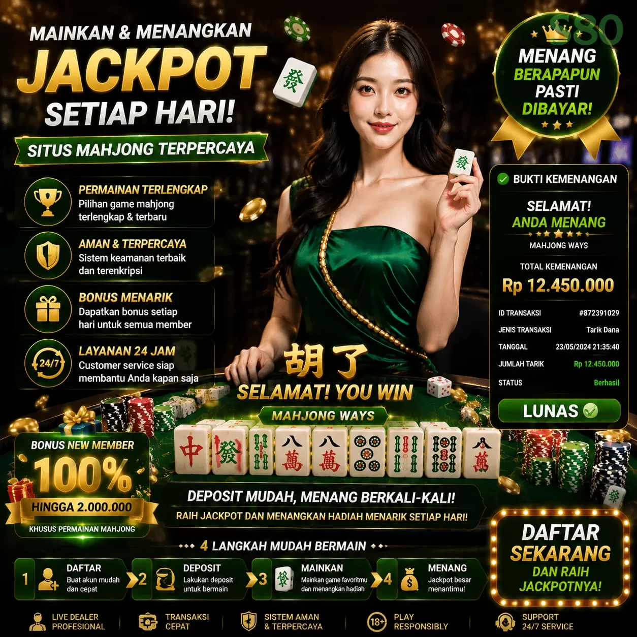 Main s80w Menang Jackpot Besar
